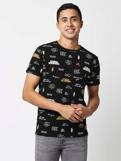 pepe jeans black crew t-shirt