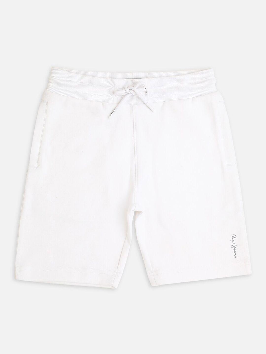 pepe jeans boys mid-rise shorts