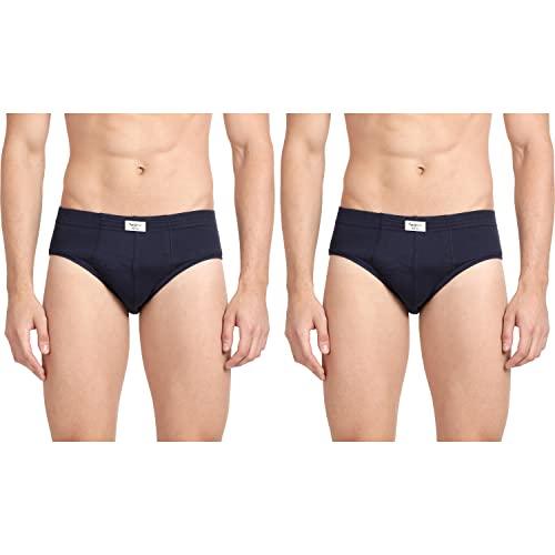 pepe jeans innerwear men's brief (pack of 2) (clb01-02_true blue_true blue-70-75)