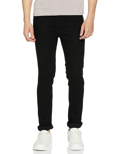 pepe jeans men's slim jeans (pm207946e70300032_black