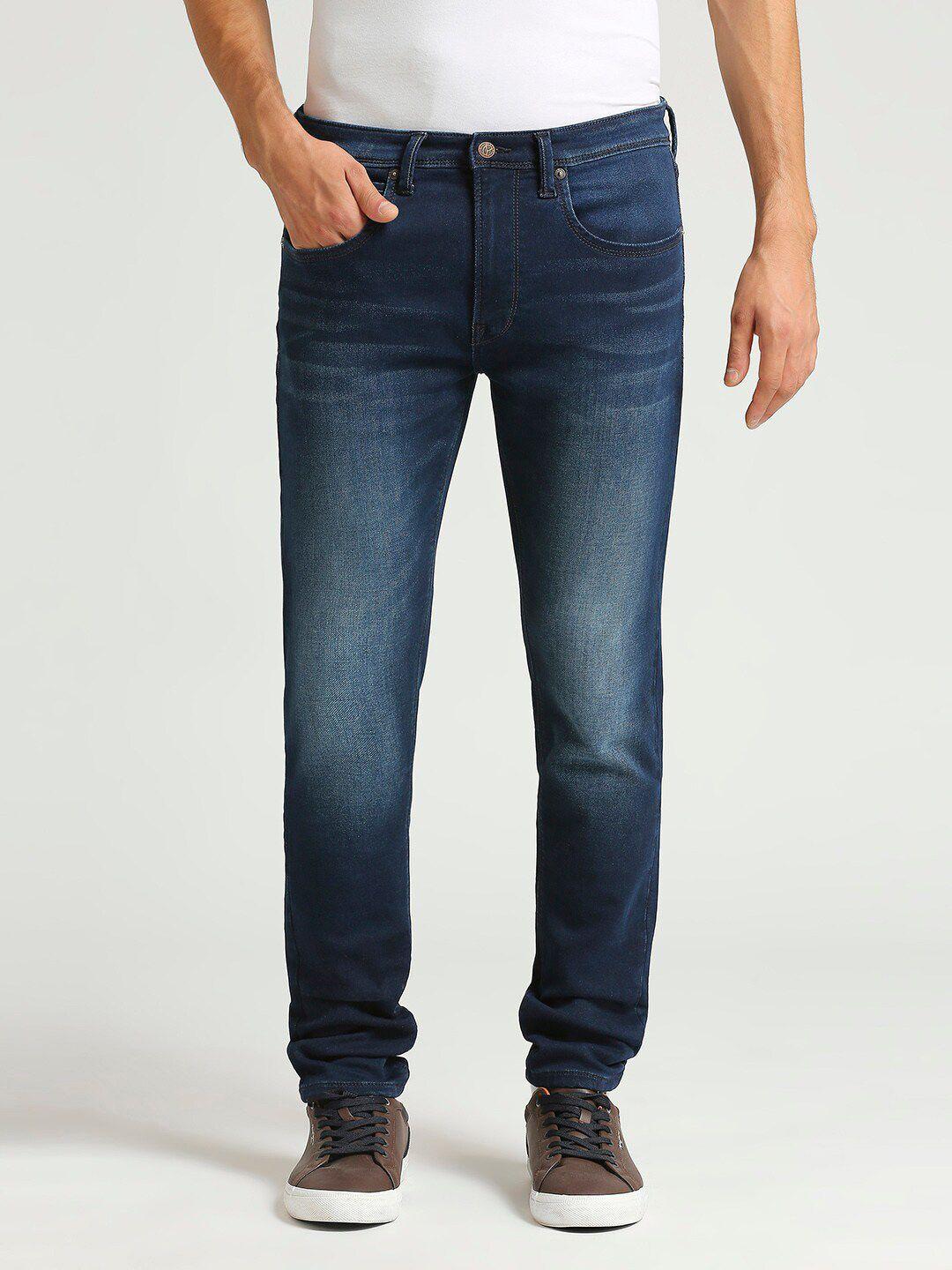 pepe jeans men skinny fit clean look stretchable jeans