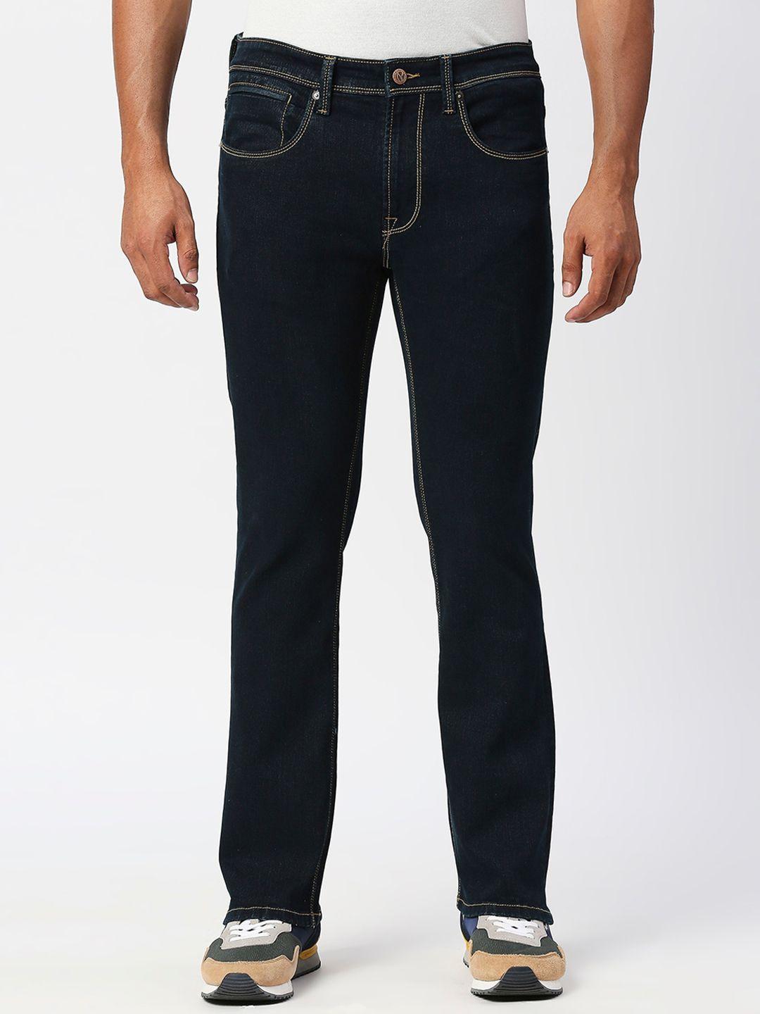 pepe jeans men slim fit mid-rise jeans