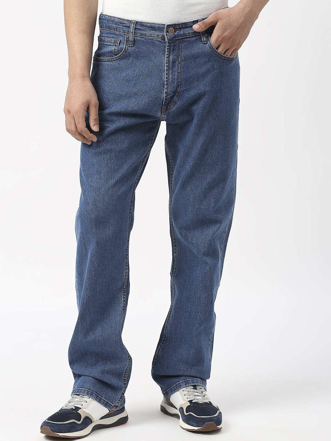 pepe jeans men straight fit low distress jeans