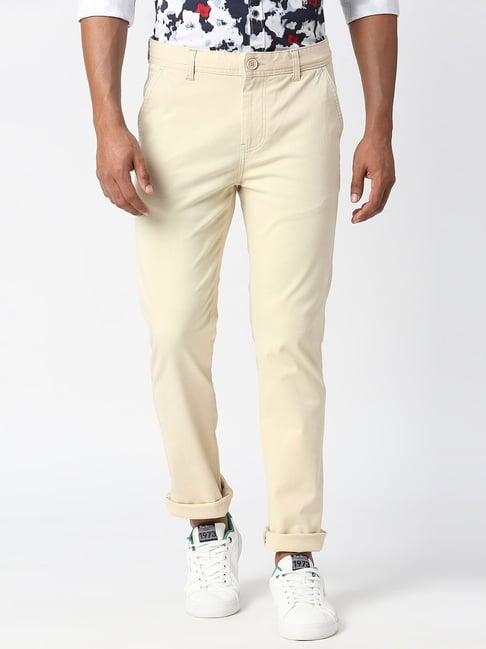 pepe jeans mullet beige slim fit chinos