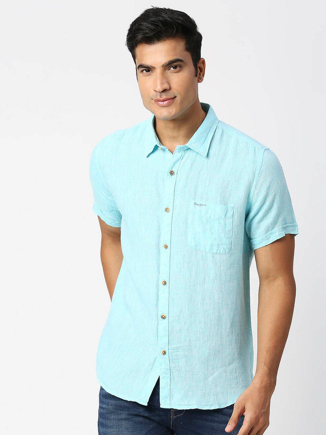 pepe jeans relaxed casual cotton shirt