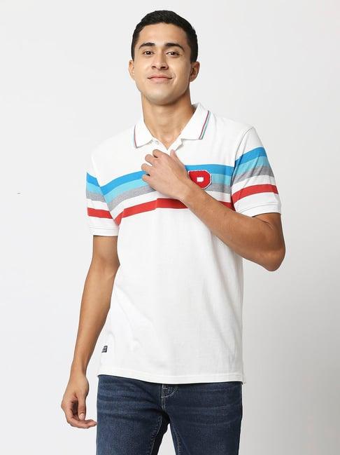 pepe jeans white polo t-shirt