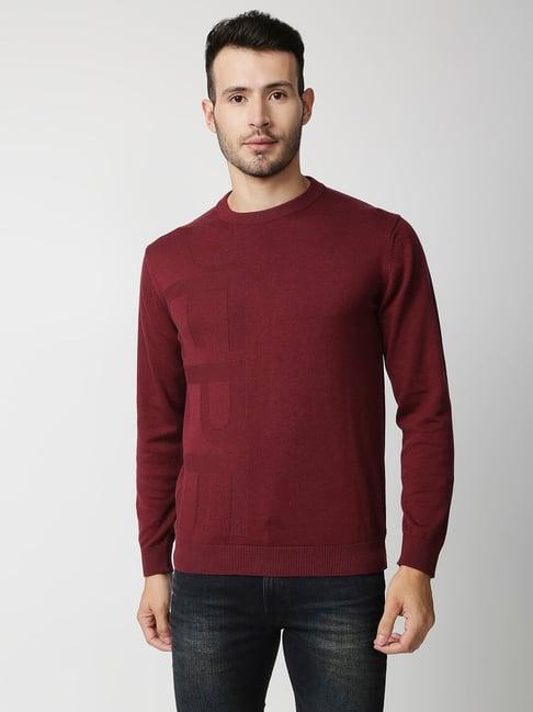 pepe jeans wine sweater