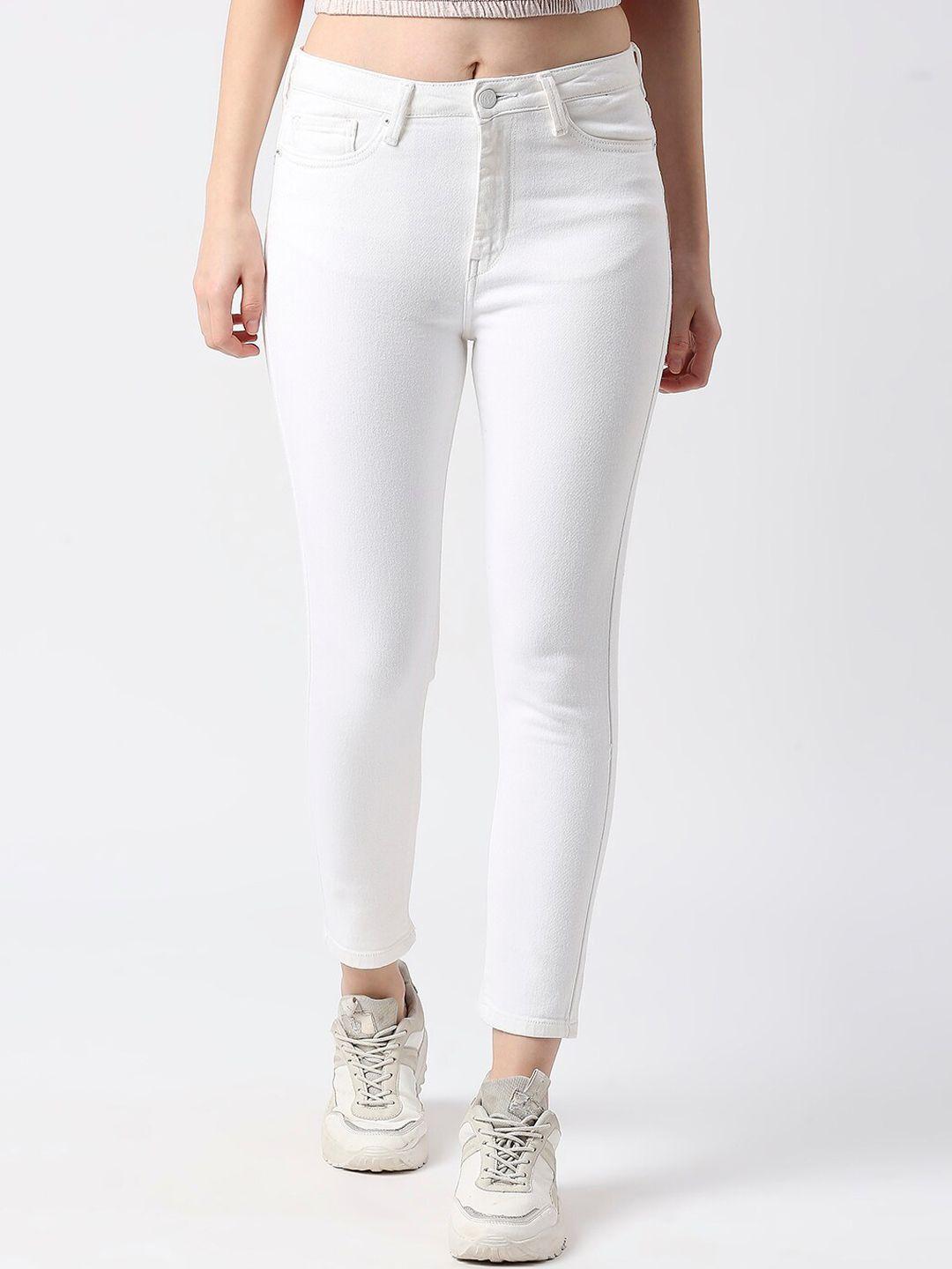 pepe jeans women skinny fit high-rise jeans