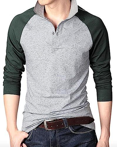 peppyzone men's cotton polo neck tshirt for men (2xl, bottle green)