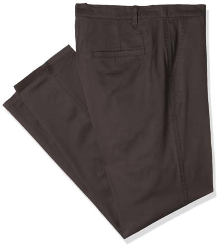 peppyzone men's slim fit casual trousers (m, dark grey)