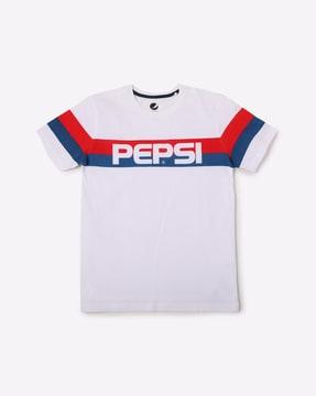 pepsi graphic print crew-neck t-shirt