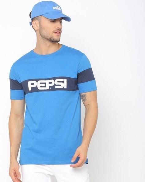 pepsi print crew-neck t-shirt