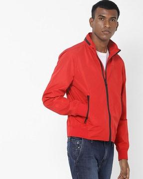 perceval zip-front jacket