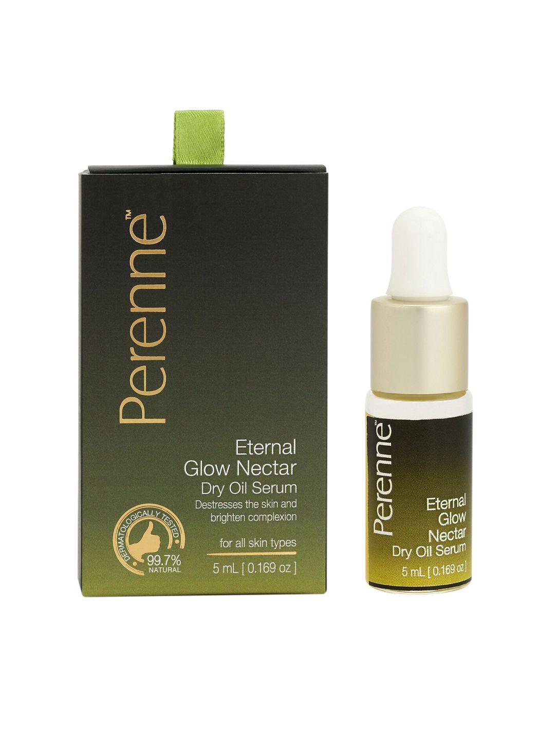 perenne eternal glow nectar dry oil serum for all skin types - 5 ml