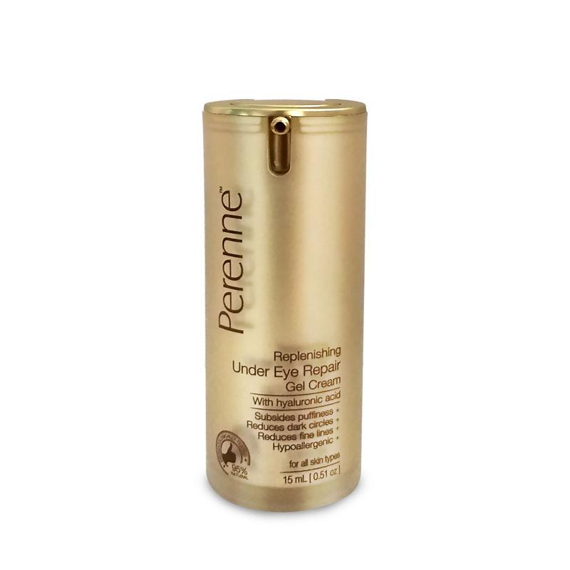 perenne replenishing under eye repair gel cream with hyaluronic acid