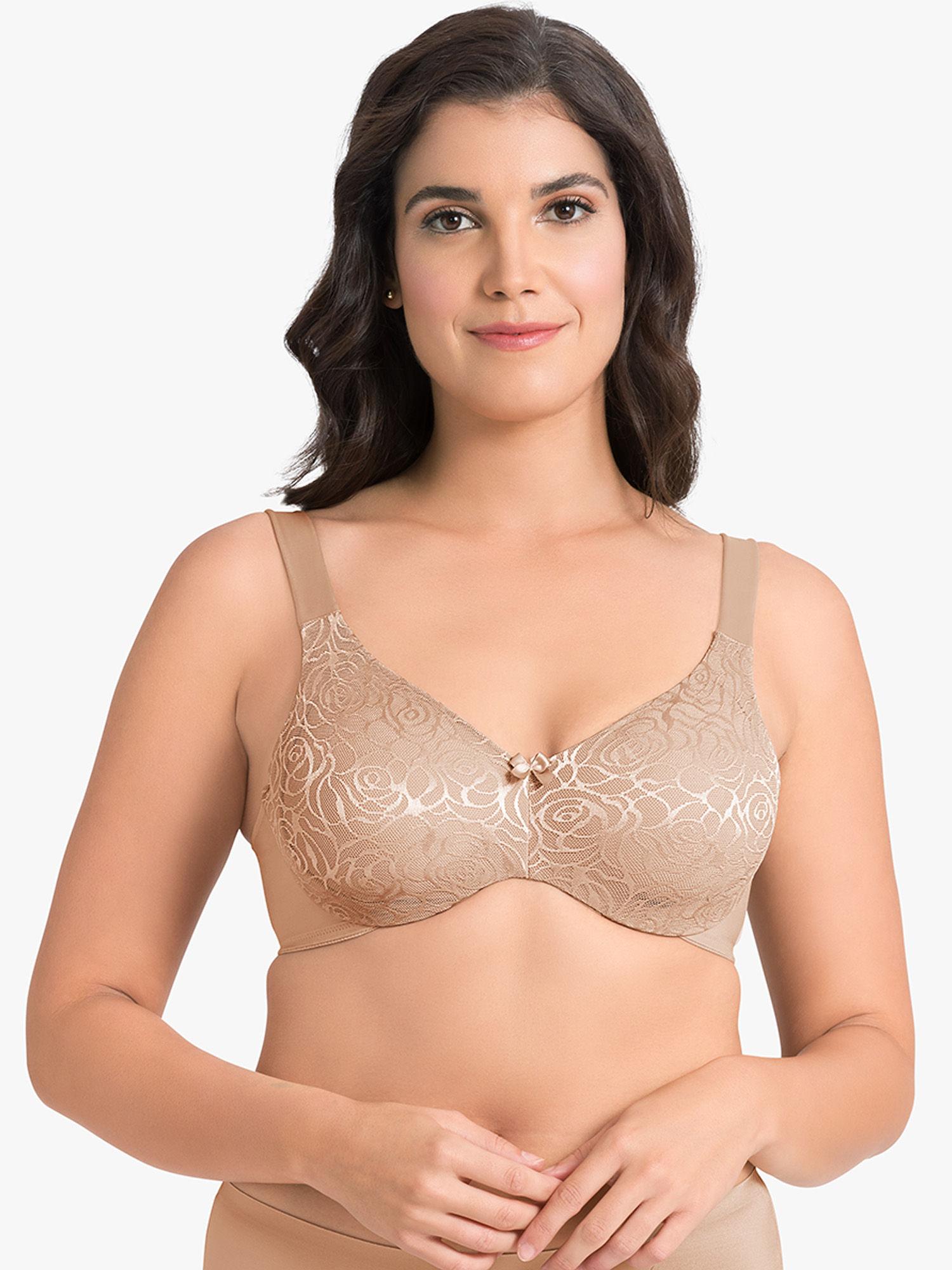 perfect profile minimizer bra - nude