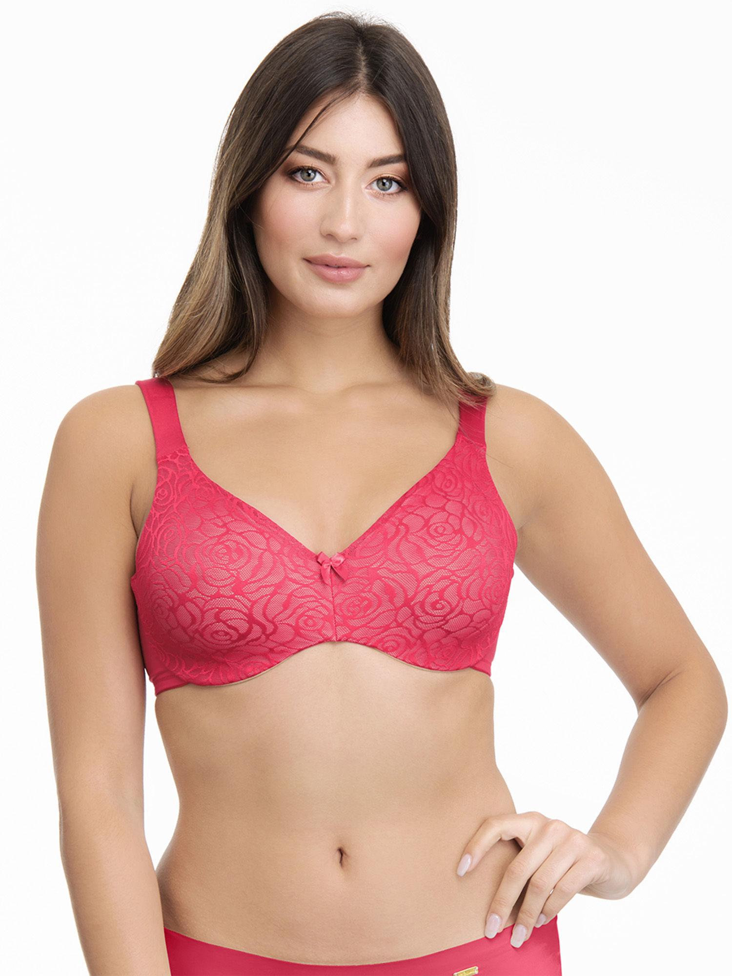 perfect profile minimizer bra - red