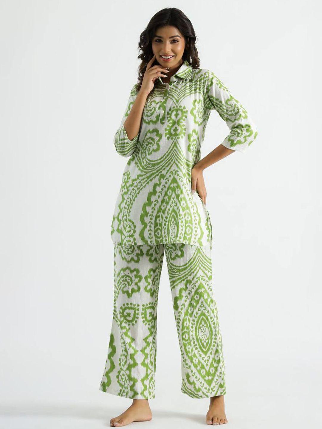 perfectblue ethnic motifs print maxi dress