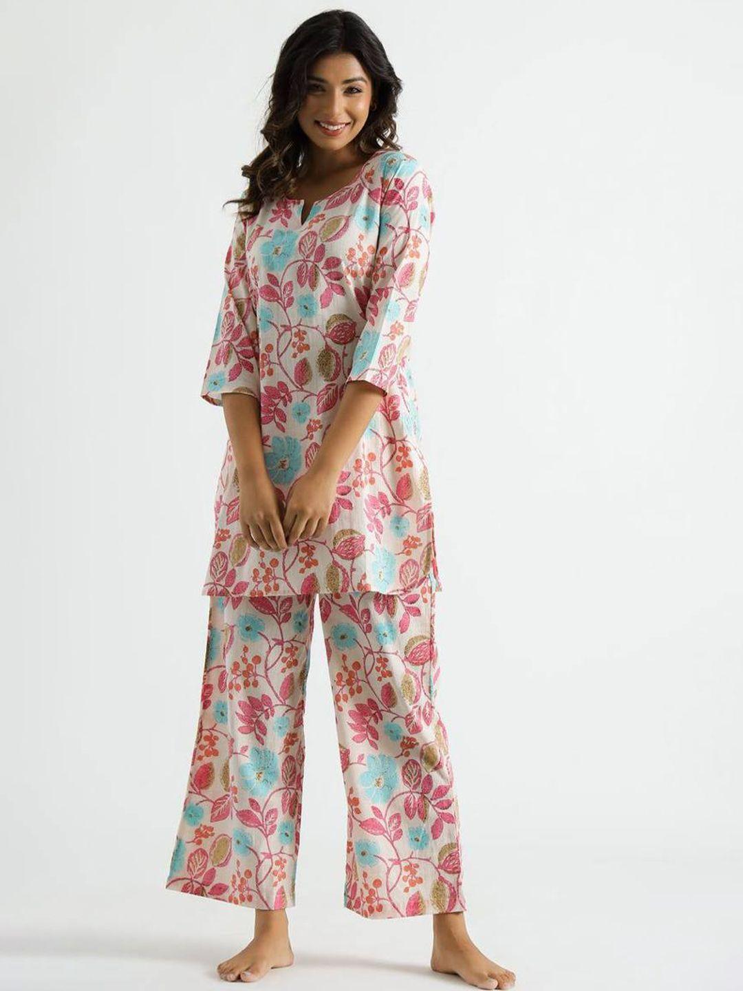 perfectblue floral print flared sleeve maxi dress