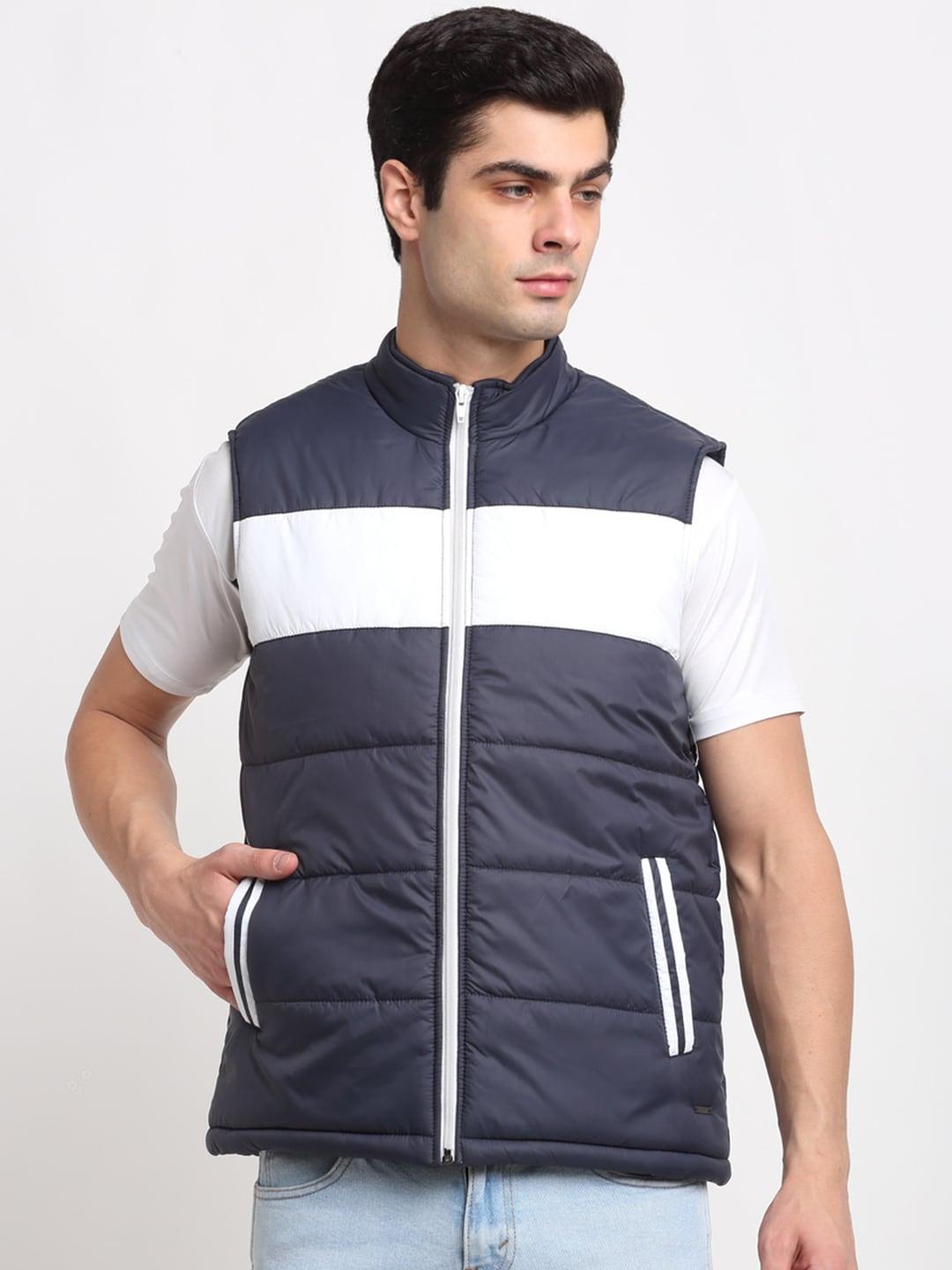 perfkt-u colourblocked lightweight puffer jacket