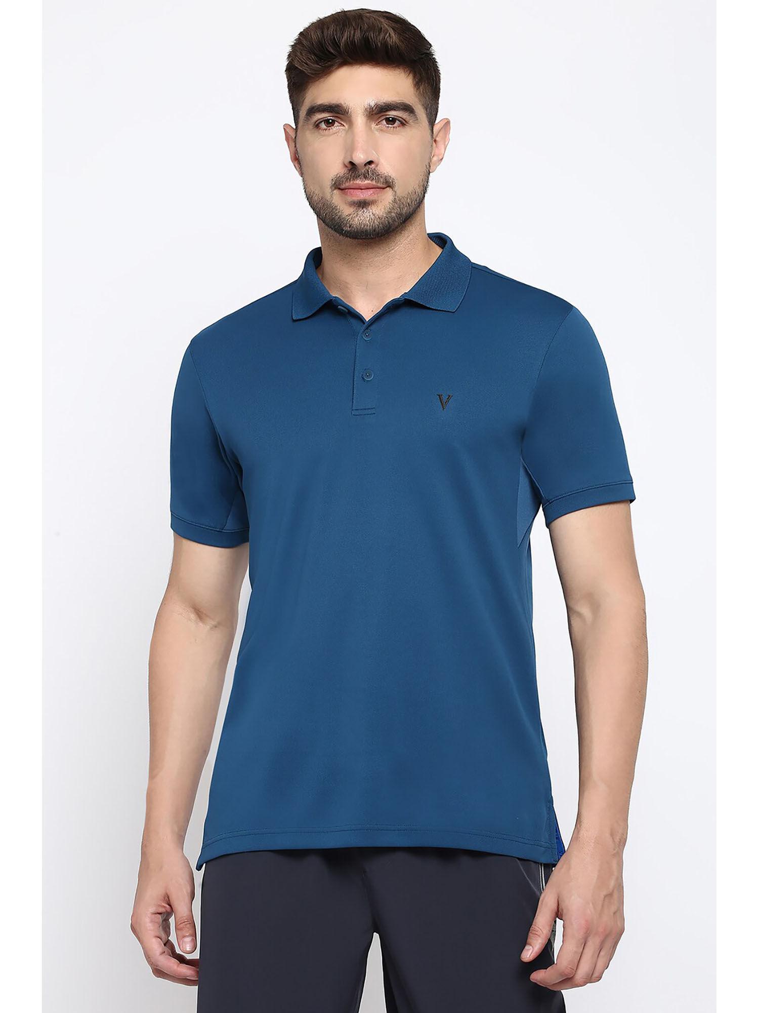 performance men 37.5 technology & dynamic thermoregulation air polo t-shirt - seaport