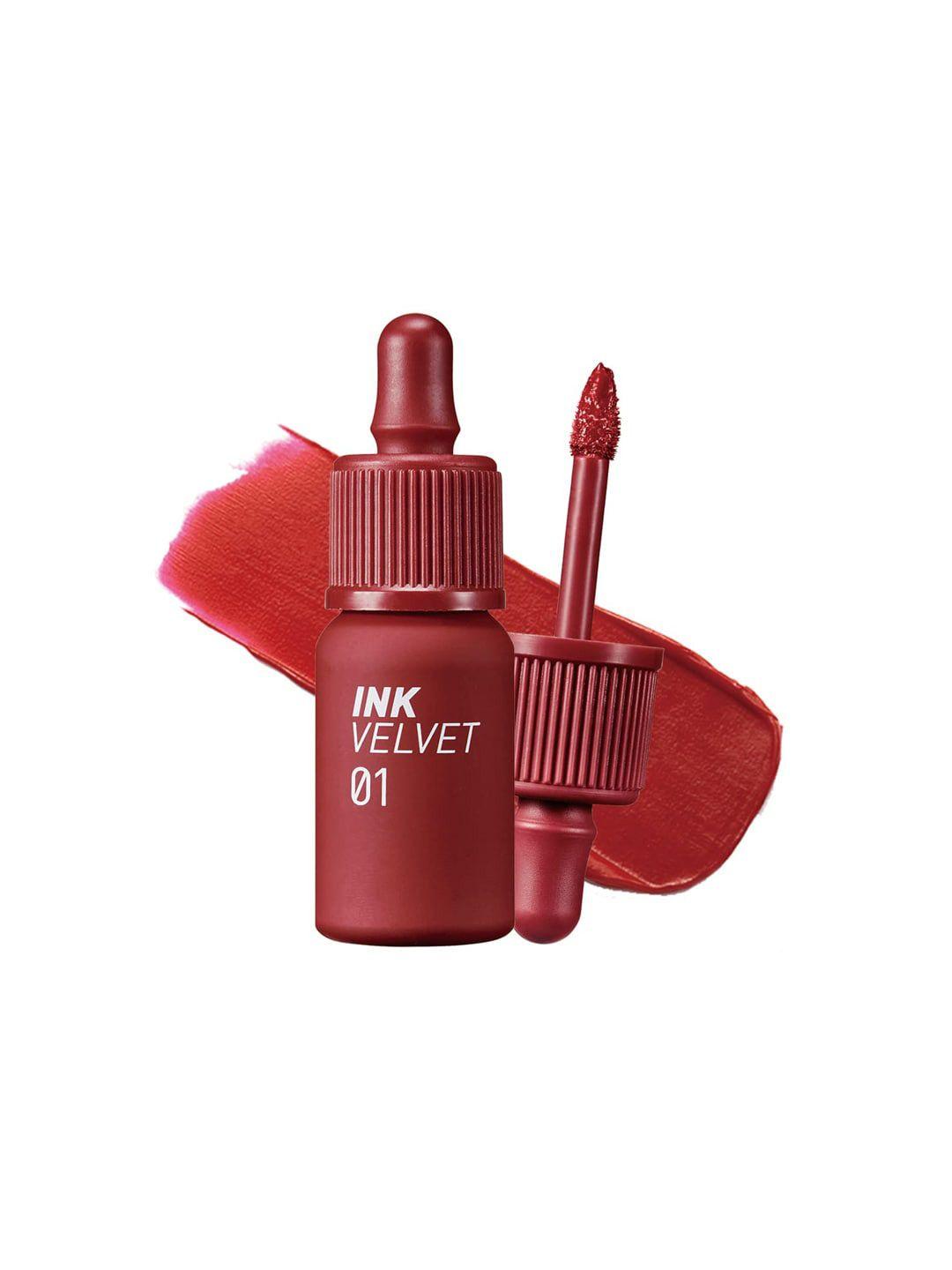 peripera ink velvet long-lasting lipstick-good brick 01