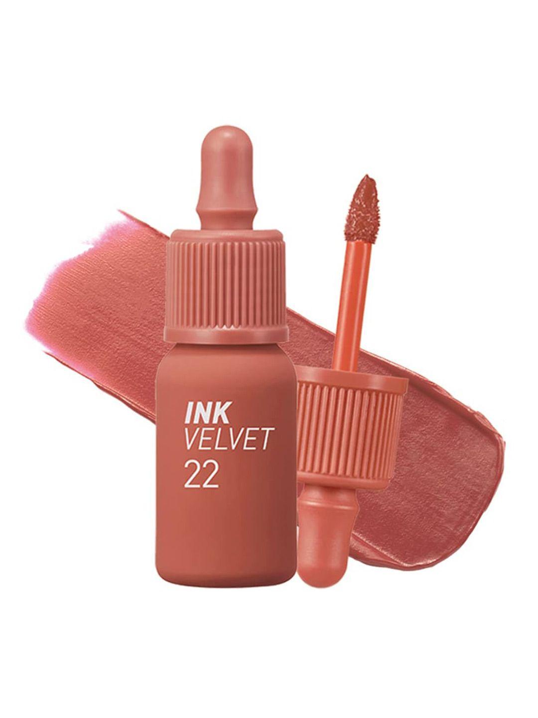 peripera ink velvet long-lasting liquid lipstick - bouquet nude 22
