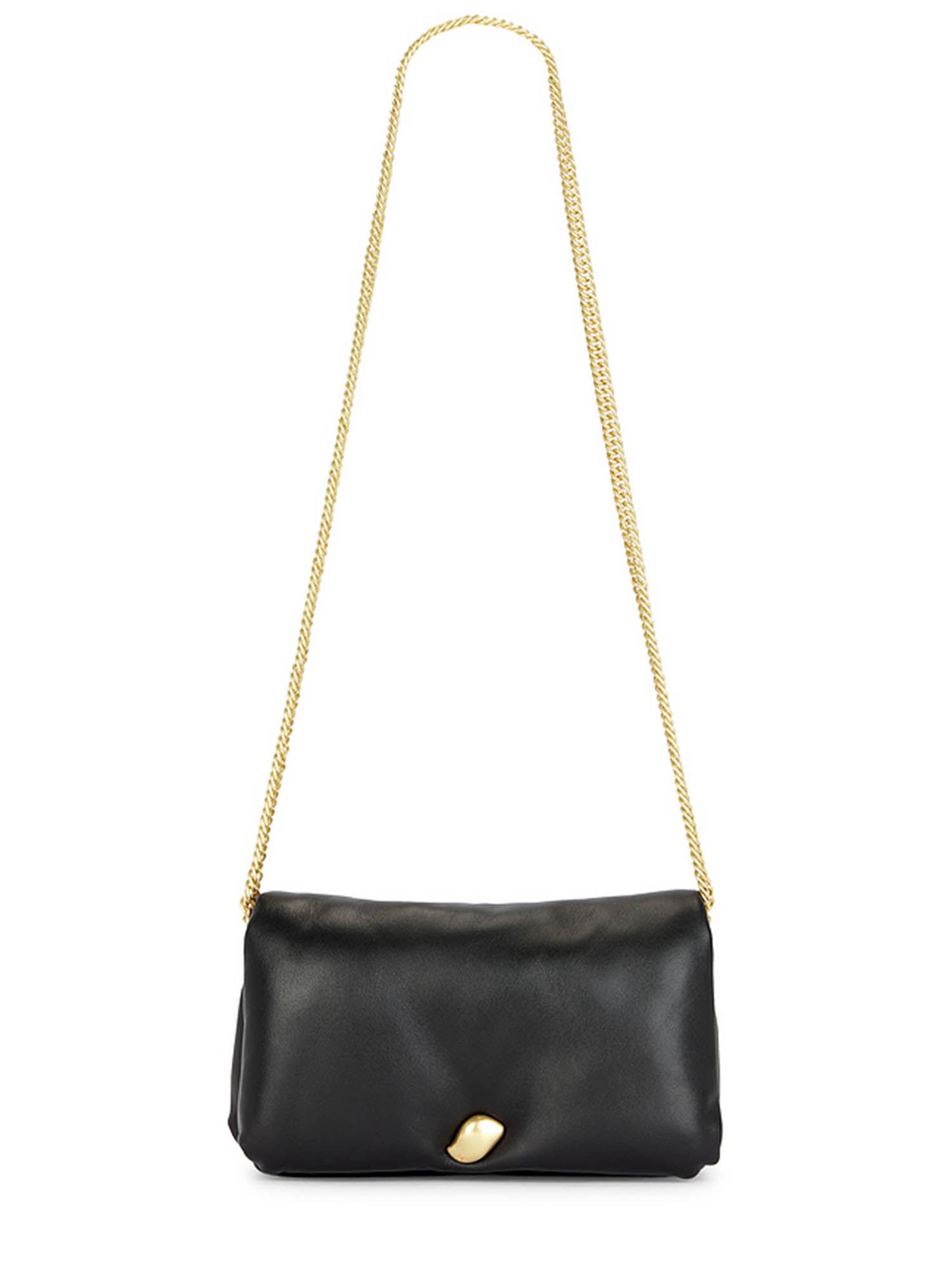 perla padded chain crossbody bag