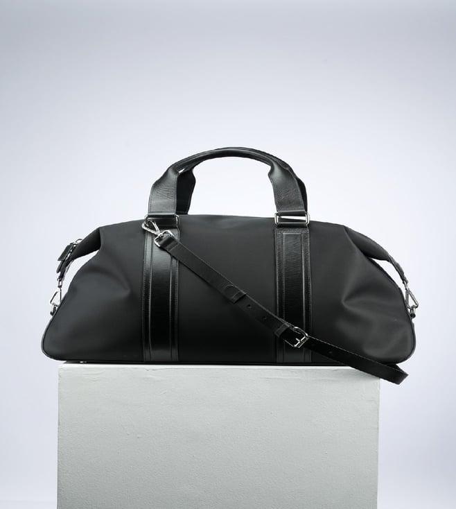 perona black henry weekender bag