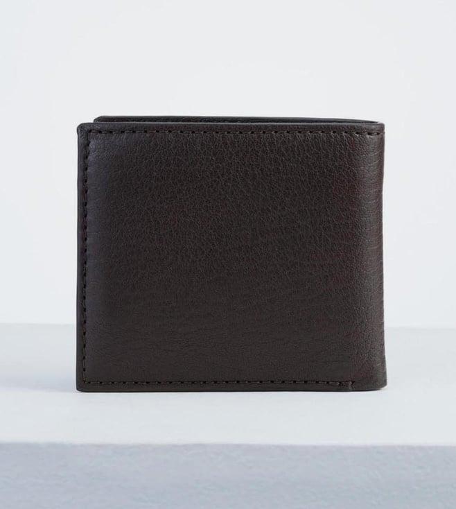 perona brown mens wallet