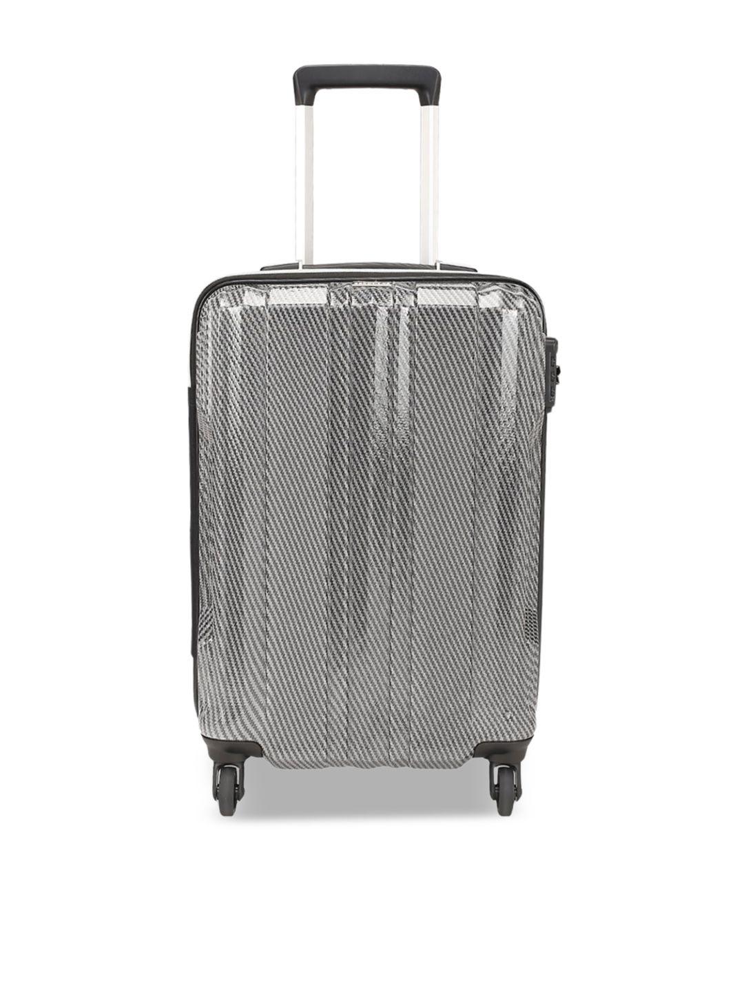 perquisite imperial series grey hard 20" cabin luggage