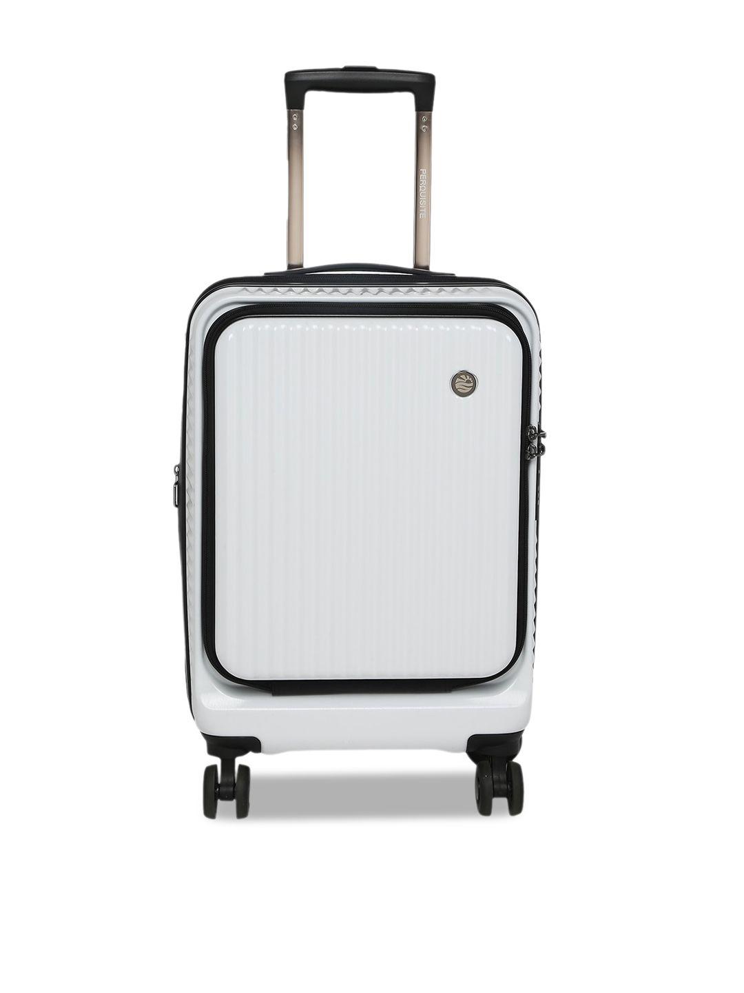 perquisite hard-sided cabin trolley bag