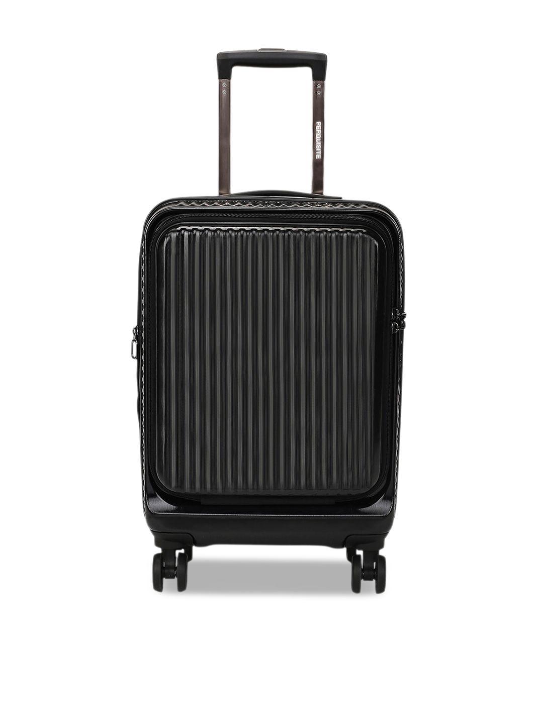 perquisite voyager hard 20" cabin luggage trolley suitcase