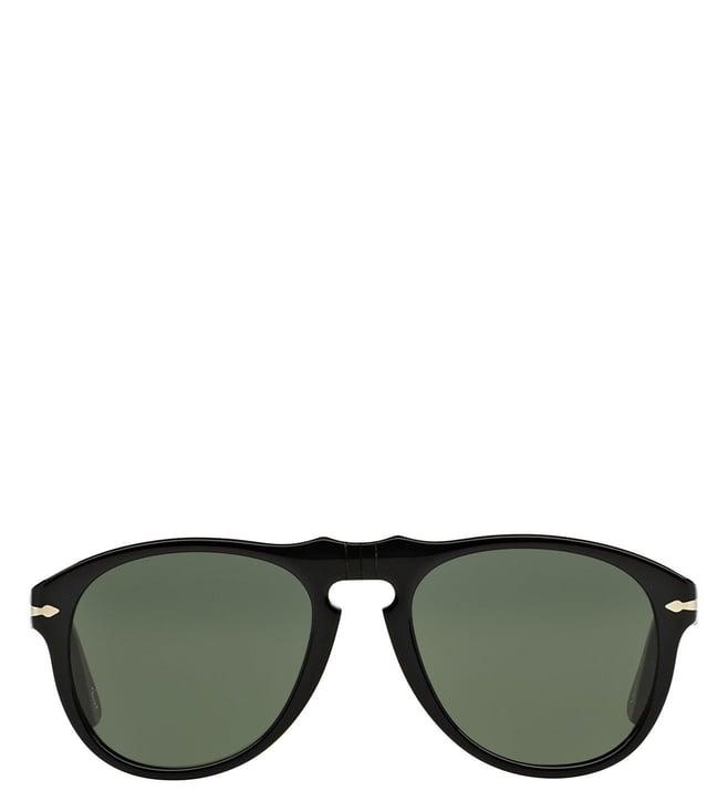 persol 0po0649953152 icona uv protected pilot sunglasses for men
