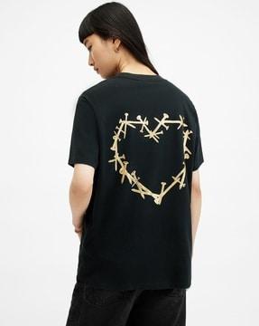 perta crew-neck logo boyfriend t-shirt