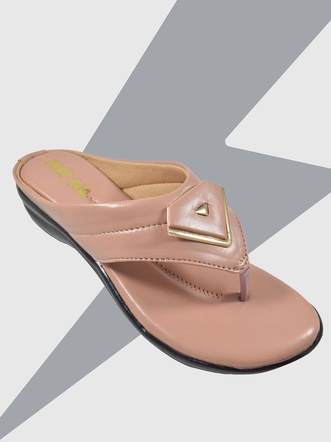 pery pao embellished t-strap flats