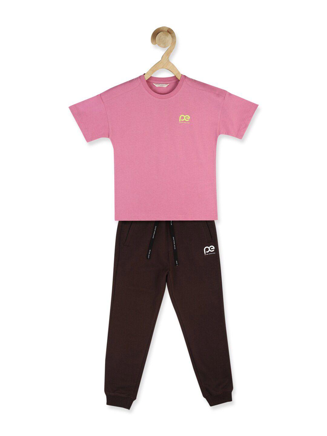 peter england boys t shirt and joggers