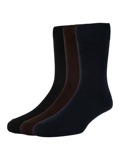 peter england assorted socks - pack of 3