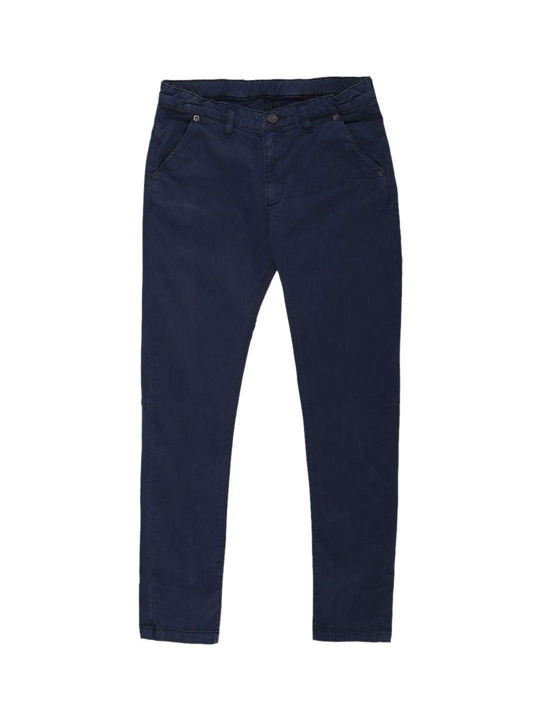 peter england boys skinny fit chinos trousers