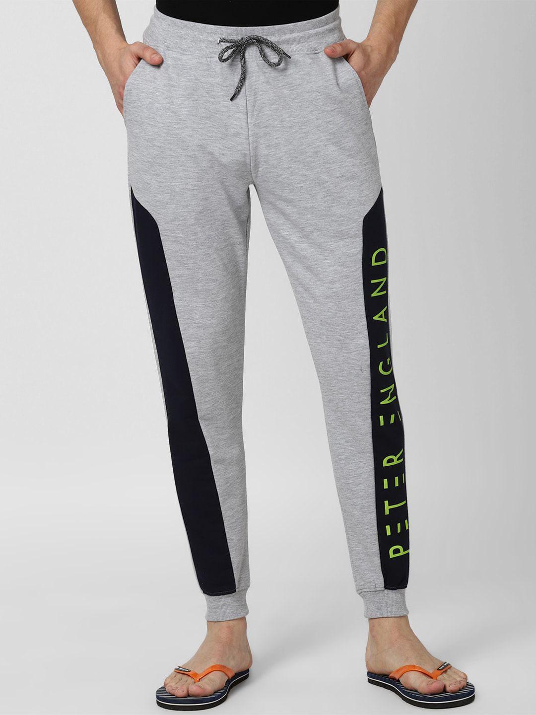 peter england casuals printed jogger lounge pants