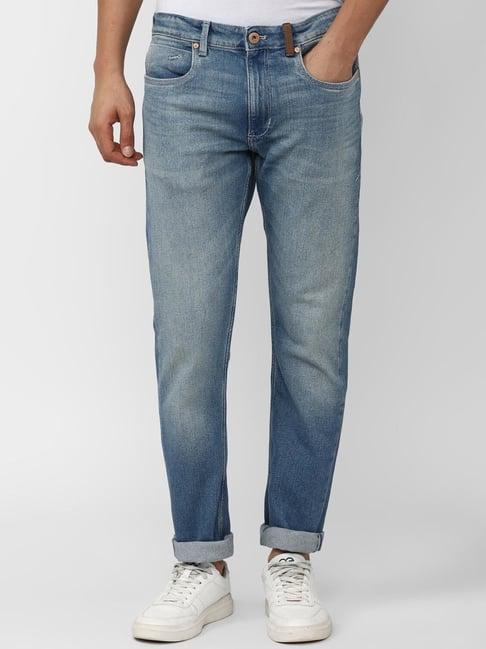 peter england jeans blue regular fit jeans