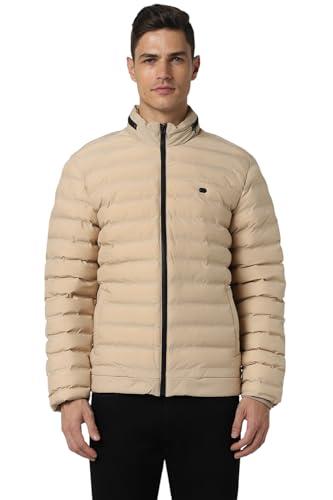 peter england men's a-line coat (pcjksrgpq97099_cream