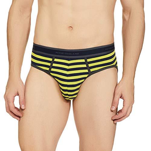 peter england men's cotton brief (pack of 1) (piwbyl9146017_others_x-large_yellow_xl)