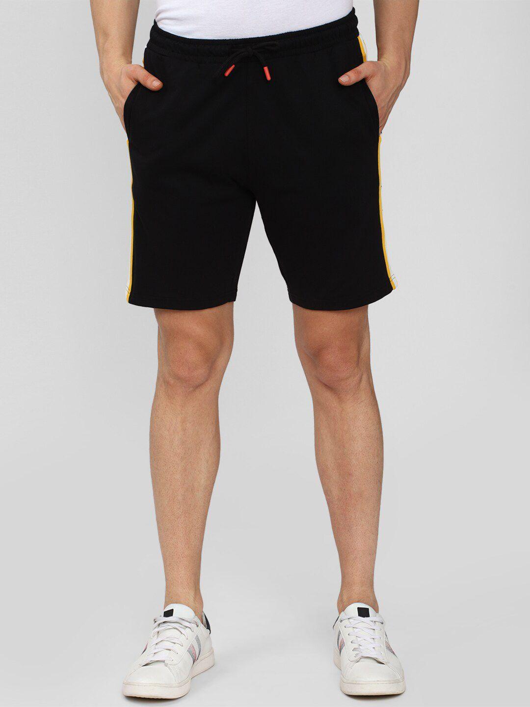 peter england men black shorts