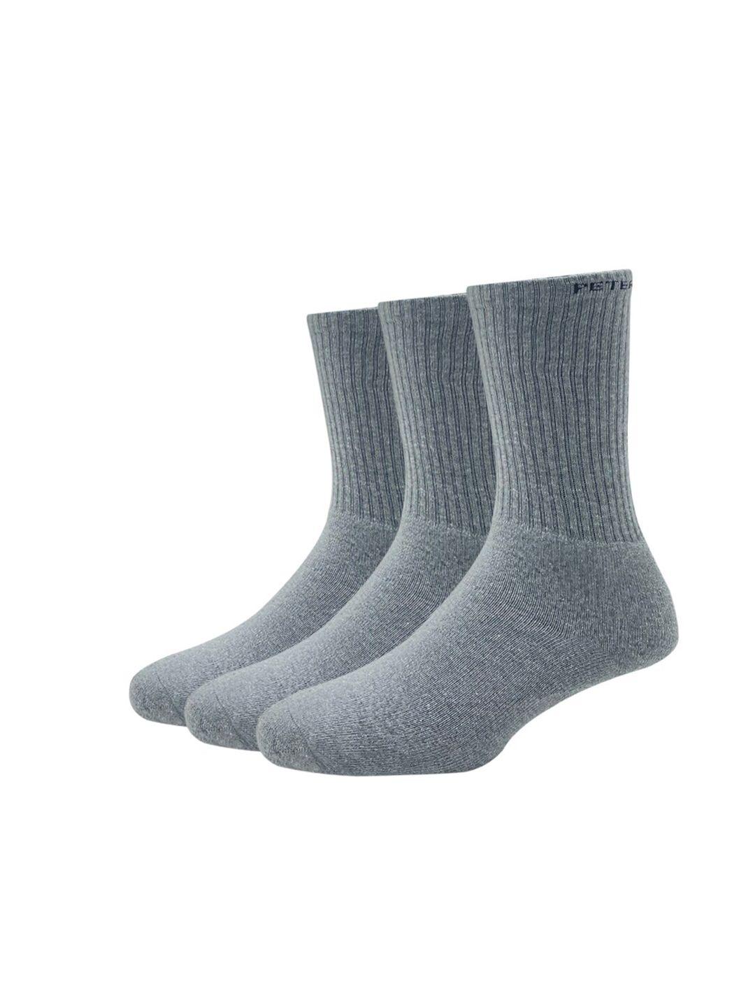 peter england men pack of 3 cotton full length socks