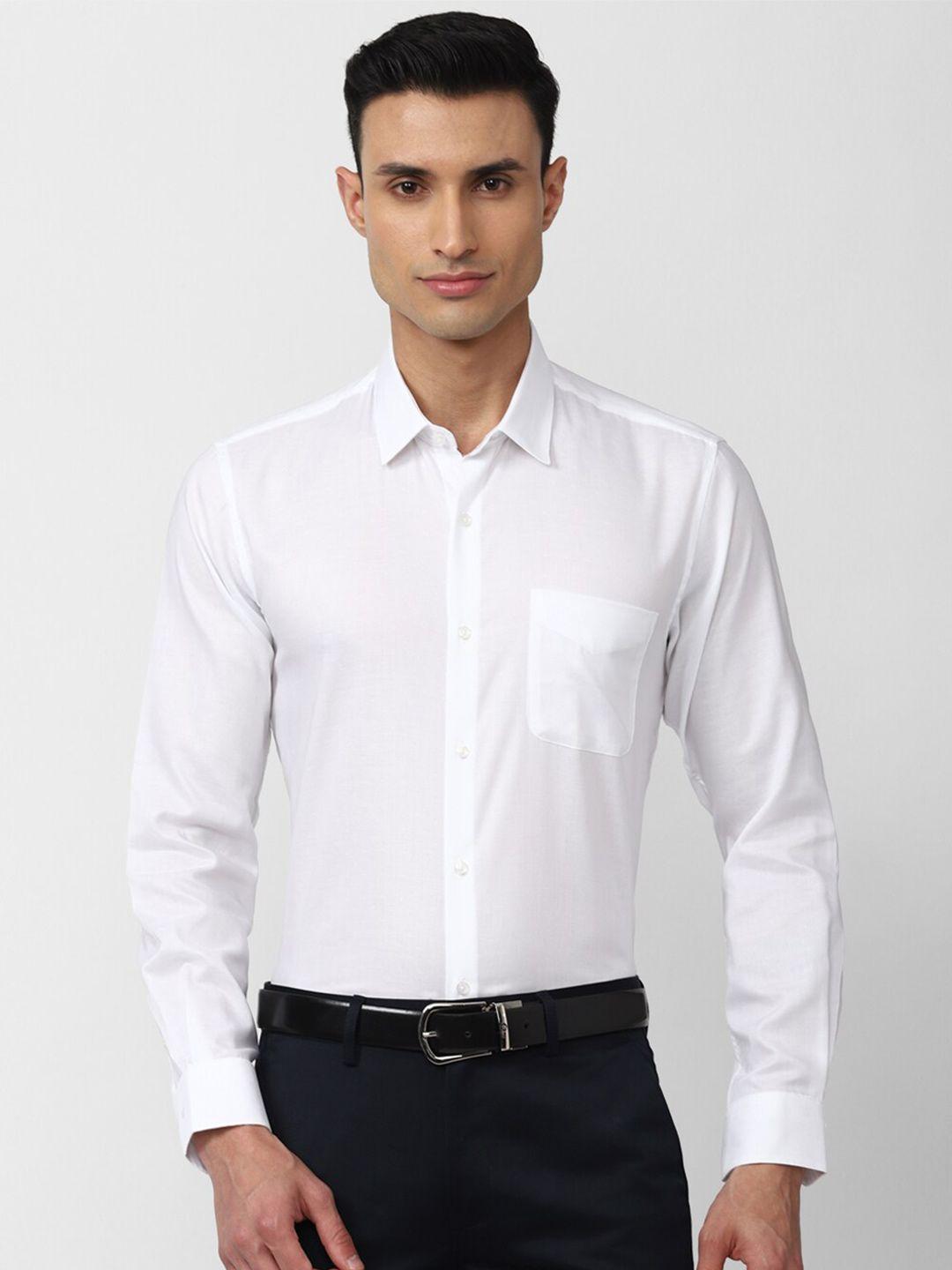 peter england men regular fit cotton formal shirt