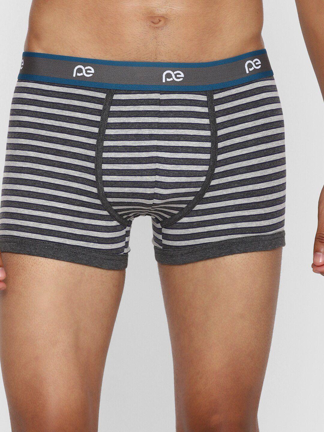 peter england men striped cotton trunk petrmrgpc92356