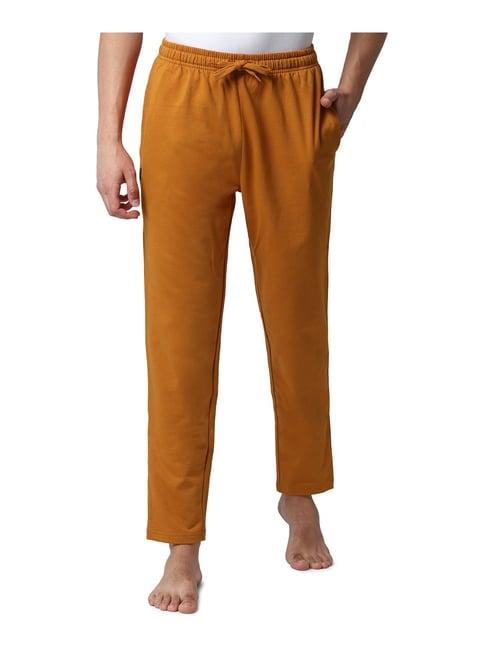 peter england orange trackpants