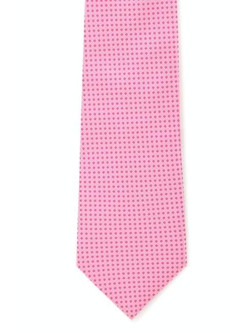 peter england pink printed tie