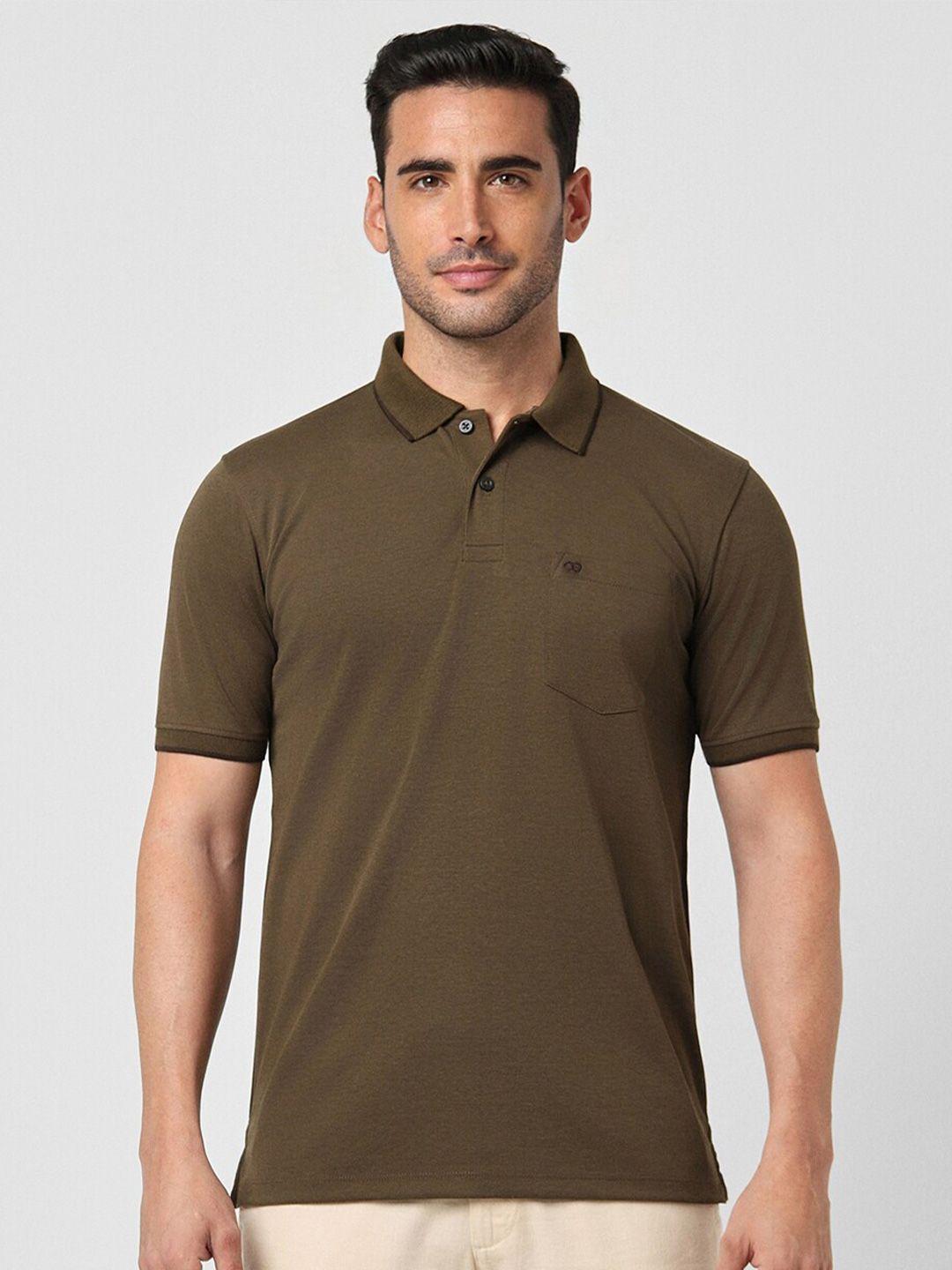 peter england polo collar t-shirt